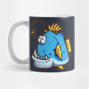 Dumb monster fish fish color Mug